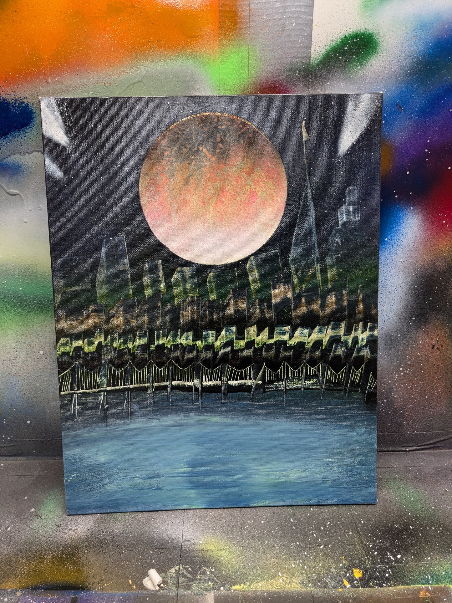 Original Spray Paint Art (Small)