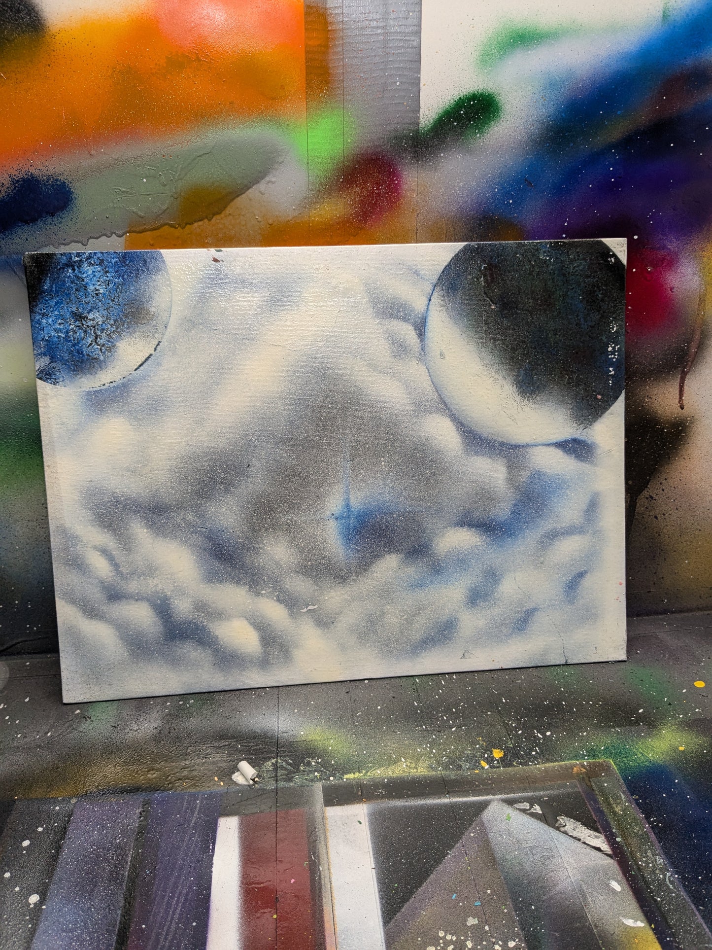 Original Cloud 51 Spray Painting