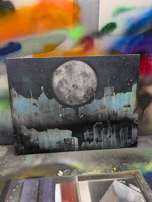 Original Sewer City Spray Painting